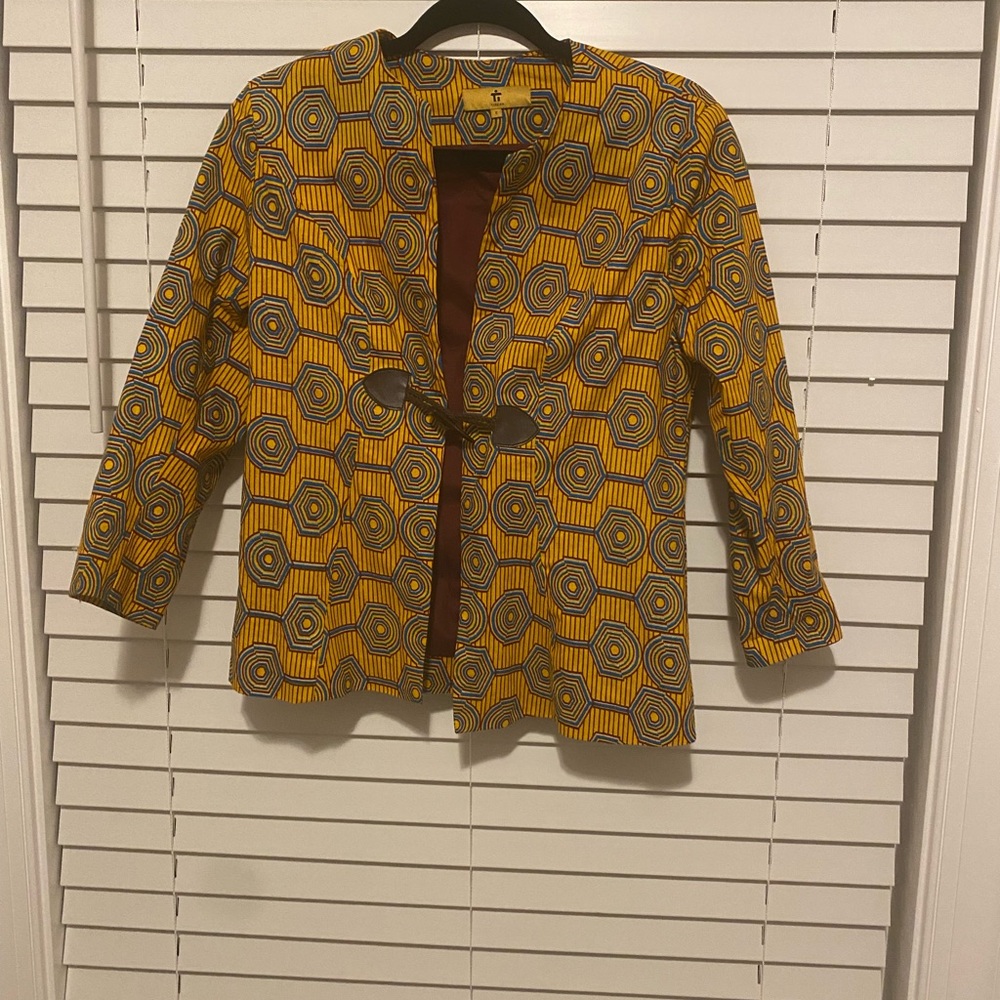 African Print Jacket